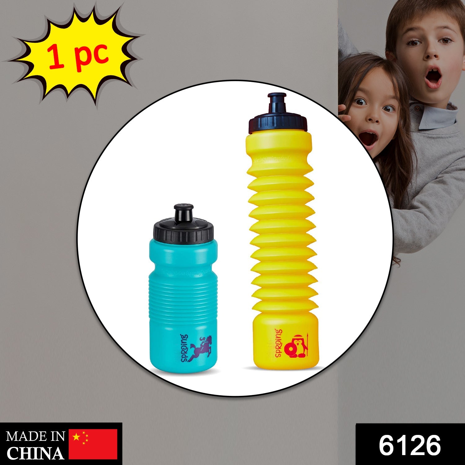 6126 Pull N Stretch Water Bottle for storing drinking water used in many places like school, colleges etc. 6126 Pull N Stretch Water Bottle for storing drinking water used in many places like school, colleges etc.